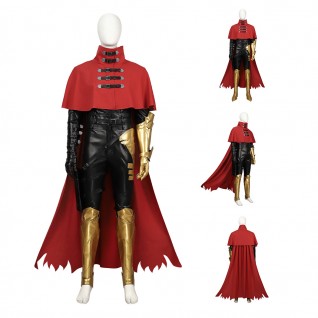 FF7 Vincent Valentine Cosplay Costumes Game Final Fantasy VII Remake Suit