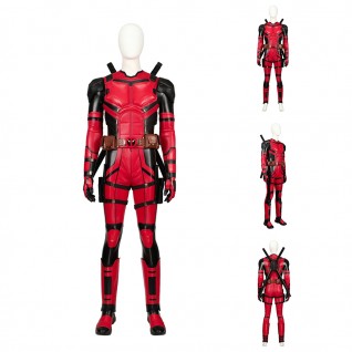 Deadpool Samurai Halloween Cosplay Costumes Deadpool 3 Wade Wilson Red Suit