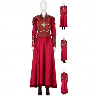 Hela Red Suit Cosplay Costumes Suppose That Season 2 Halloween Dress