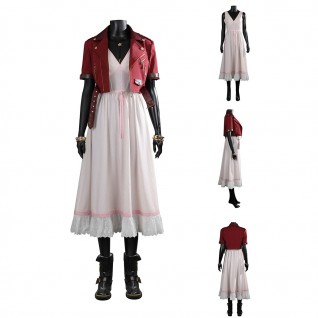 FF7 Aerith Gainsborough Cosplay Costumes Final Fantasy VII Rebirth Suit