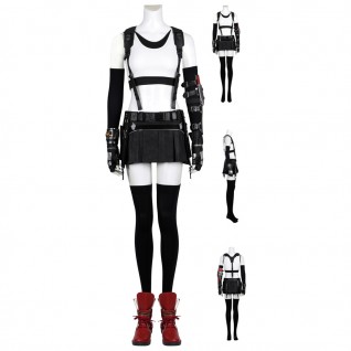 FF7 Tifa Lockhart Halloween Cosplay Costumes Final Fantasy VII Rebirth Suit