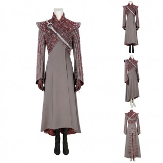 Daenerys Targaryen Dress Suit Game of Thrones Halloween Cosplay Costumes