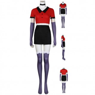 Vaggie Halloween Cosplay Costume Hazbin Hotel Suit