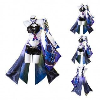 Honkai Star Rail Acheron Cosplay Costume Game Dress Suit