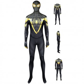 Uptown Pride Cosplay Suit Spider-Man Miles Morales Costumes Halloween Men Jumpsuit