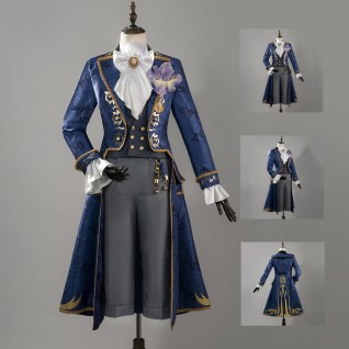 Alva Lorenz Blue Cosplay Costumes Game Identity Ⅴ Halloween Suit