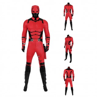 Daredevil Matthew Murdock Cosplay Costumes Daredevil Born Again Suit Red Outfit