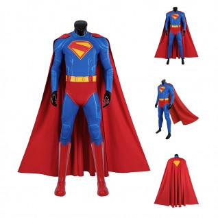 Superman Legacy Costumes Clark Kent Cosplay Jumpsuits for Male