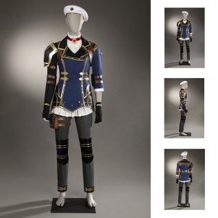 Caitlyn Kiramman Costume Arcane League of Legends 2 Suit Women Cosplay Outfits