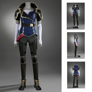 LOL Arcane VI Cosplay Costume League of Legends 2 Suits Women Outfit