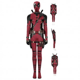 Lady Deadpool Cosplay Costume Female Deadpool & Wolverine Halloween Suits