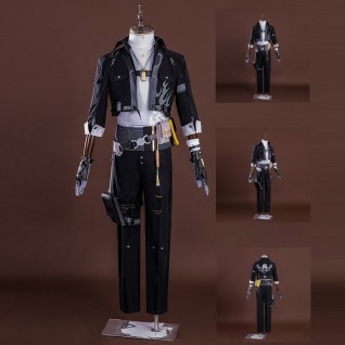 Game Wuthering Waves Rover Male Costumes Halloween Cosplay Suit