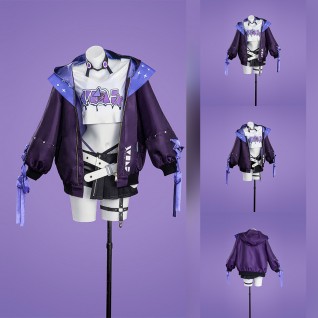 Silver Wolf Costume Honkai Star Rail Suit Women Halloween Cosplay Outfits