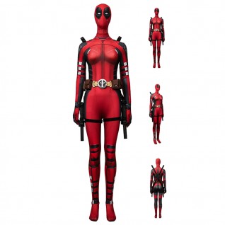 Ladypool Costumes Deadpool 3 Wanda Wilson Cosplay Suit Women Outfits