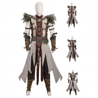 Halsin Costume Game Baldurs Gate 3 Cosplay Suits