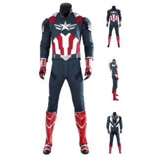 Captain America Brave New World Cosplay Costume Sam Wilson Suits