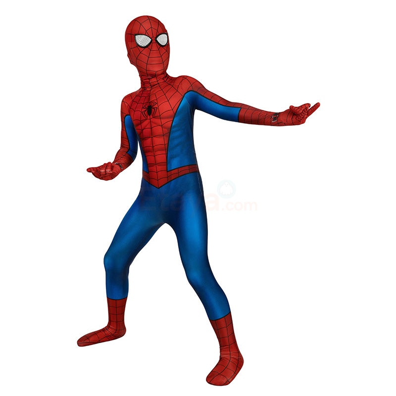 Spider-Man Costume Classic Ultimate Spiderman Cosplay Suits For Kids