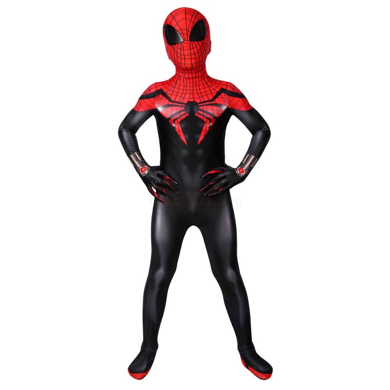 The Superior Spider-Man Suit for Kids Spiderman Cosplay Costume