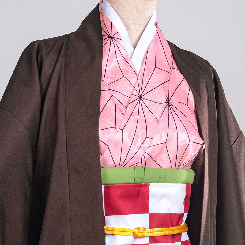 Nezuko Kamado Costume Kimetsu No Yaiba Cosplay Suit