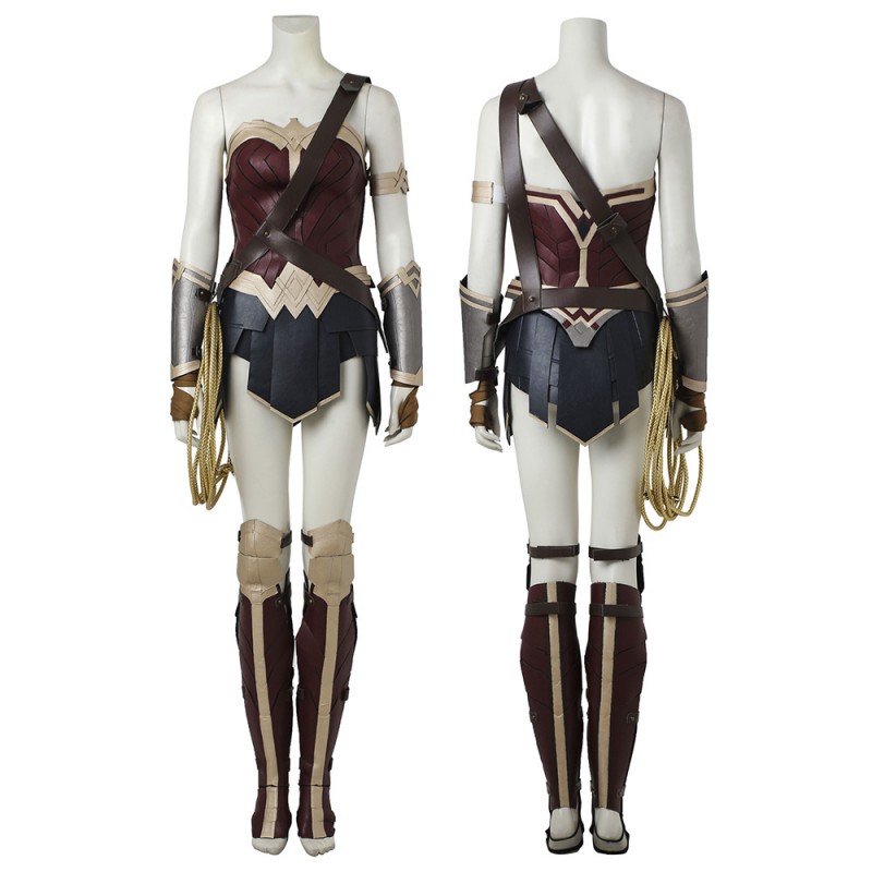 Female XXL - Diana Cosplay Costume Halloween Suit Improved Version