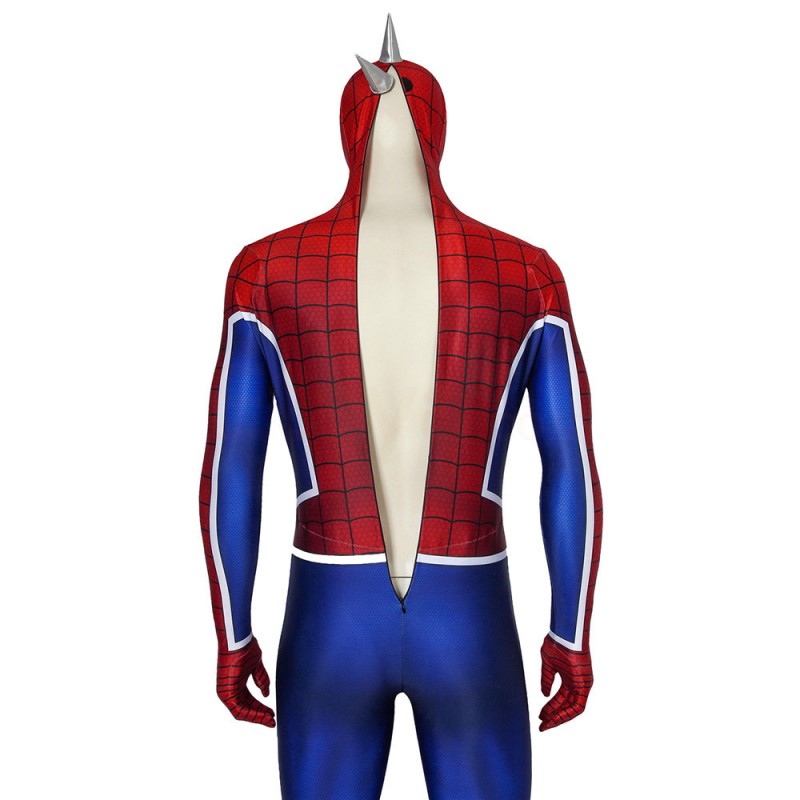Spider Man Costumes Spider-Man PS4 Punk Suit Cosplay Costumes