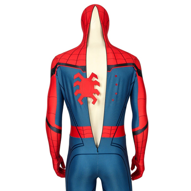 Peter Parker Cosplay Costume Spider-Man Far From Home Jumpsuit Improved ...