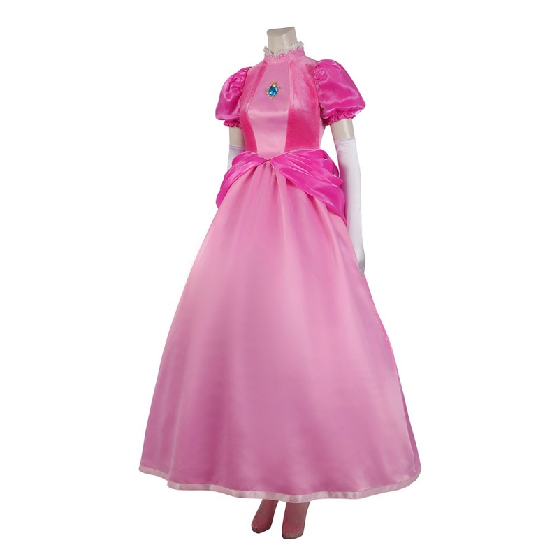 The Super Mario Bros Movie Princess Peach Cosplay Costumes