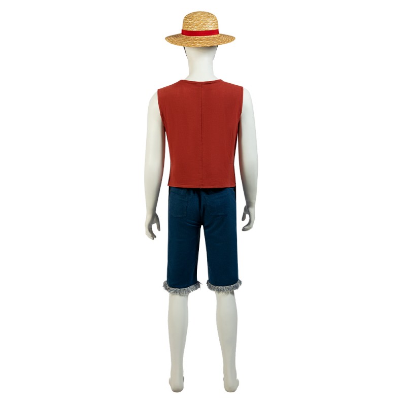 One Piece Onigashima Monkey D Luffy Cosplay Costume