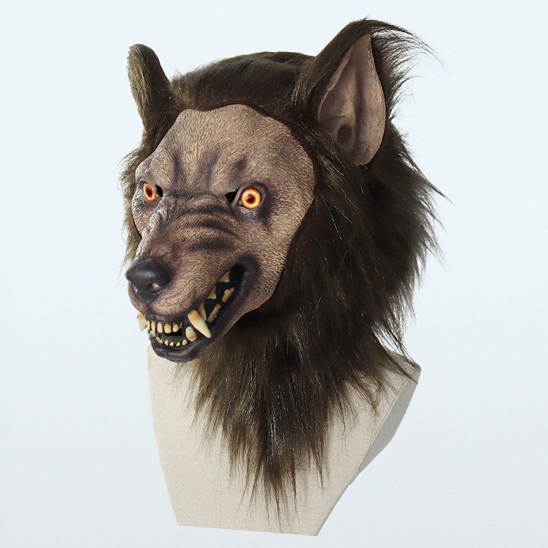 Halloween New Product Simulation Animal Headgear Wolf Head Mask