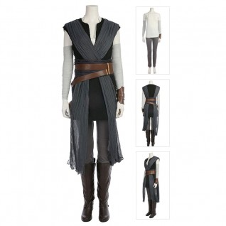 Rey Costume Top Level Version Star Wars 8 Cosplay Suits