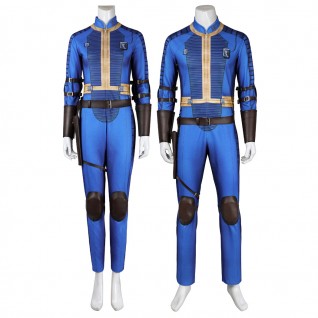 Fallout Season 1 Cosplay Costumes Men and Lucy Fallout Suit Blue Bodysuit Halloween Outfits