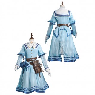 Emily Dyer Blue Cosplay Costumes Identity V Doctor Suit Dress